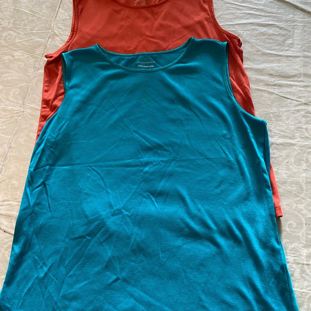 2 Tank Tops Sleeveless M - Picture 2 of 4